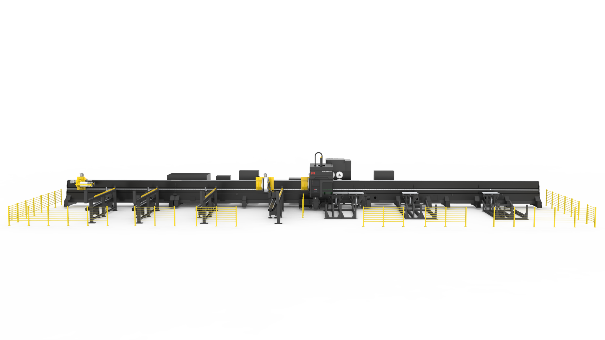 Automatic loading and unloading device for laser tube cutting machine ...