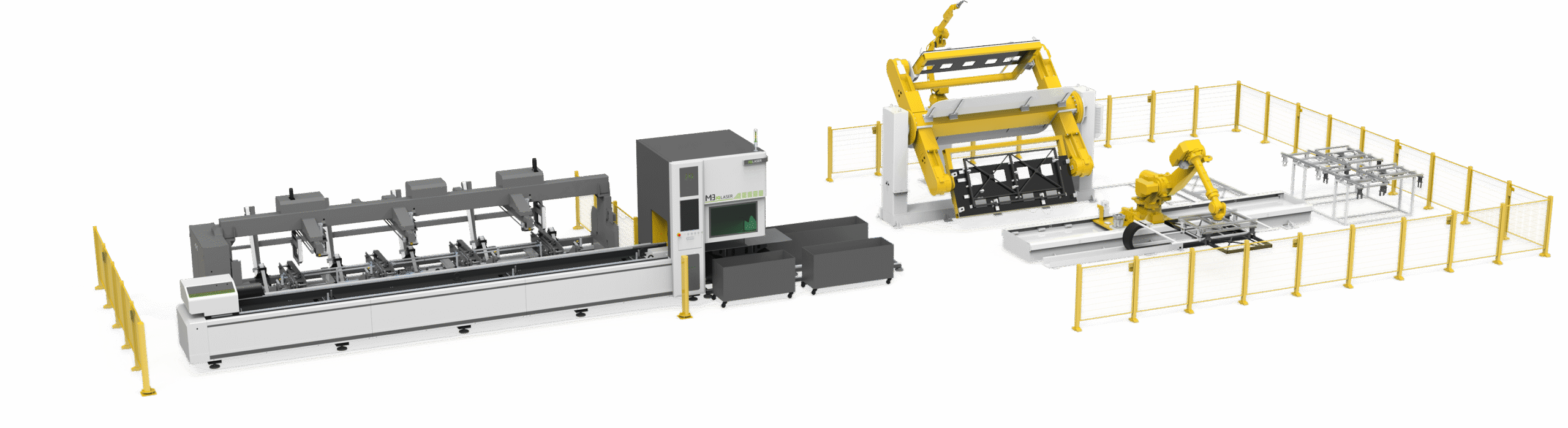 automatic laser cutting line
