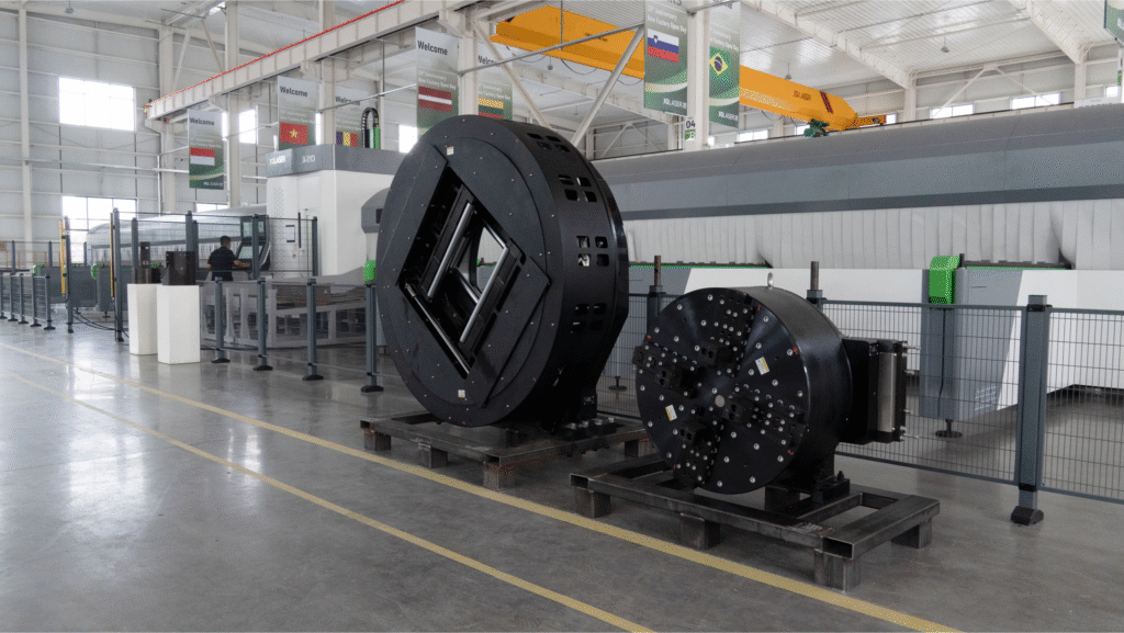 heavy duty tube laser cutting machine